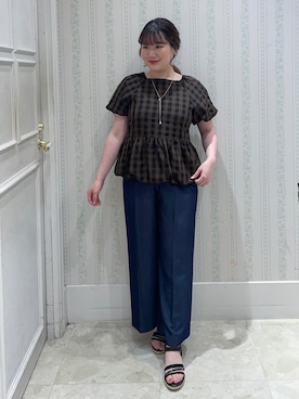Layjuさん(レディース・155cm)の夏コーディネート