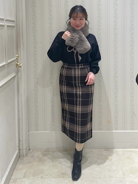 Layjuさん（レディース・155cm）の冬コーディネート