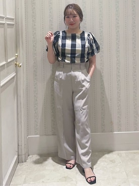 Layjuさん(レディース・155cm)の夏コーディネート