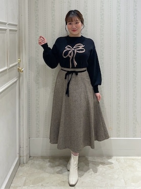 Layjuさん（レディース・155cm）の冬コーディネート