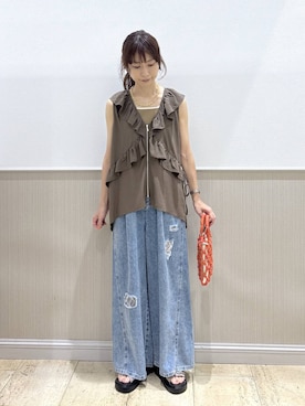 Shiraさん（レディース・166cm）の夏コーディネート