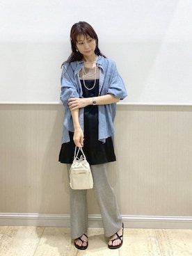 Shiraさん（レディース・166cm）の春コーディネート