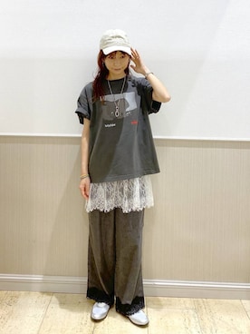 「LEPSIM（レプシィム）のアイテム」を使った、Shiraさん（レディース・166cm）の春コーディネート