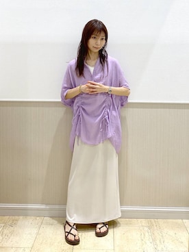Shiraさん(レディース・166cm)の春コーディネート