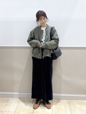 Shiraさん(レディース・166cm)の秋コーディネート