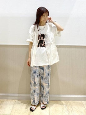 Shiraさん(レディース・166cm)の夏コーディネート