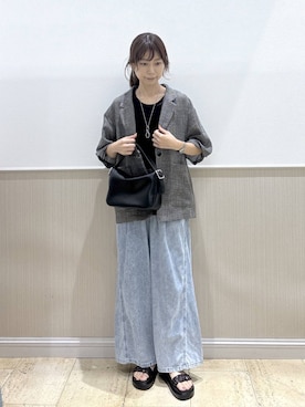 Shiraさん(レディース・166cm)の夏コーディネート