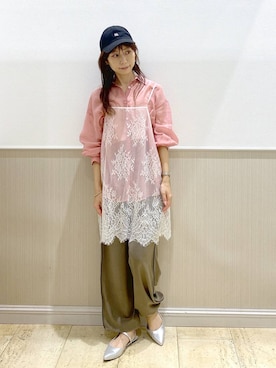 Shiraさん(レディース・166cm)の春コーディネート