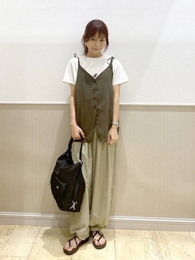 Shiraさん(レディース・166cm)の夏コーディネート