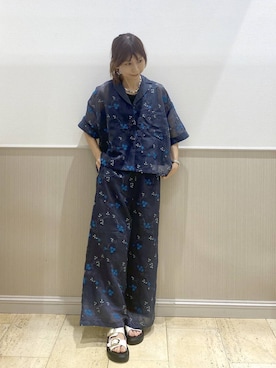 Shiraさん(レディース・166cm)の夏コーディネート