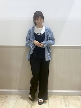 Shiraさん(レディース・166cm)の夏コーディネート