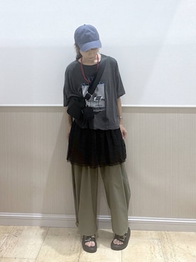 Shiraさん(レディース・166cm)の夏コーディネート