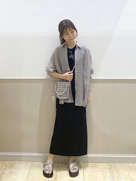 Shiraさん（レディース・166cm）の春コーディネート