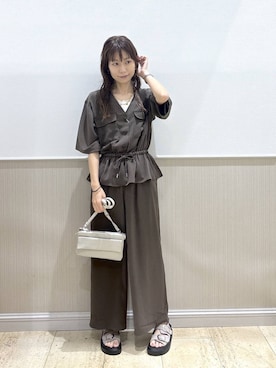 Shiraさん(レディース・166cm)の夏コーディネート