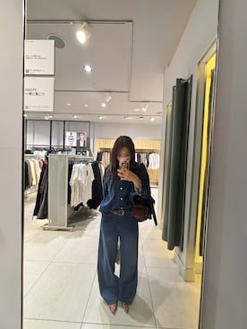 「Port（ポート）のアイテム」を使った、koshinosukeさん（レディース・155cm）の春コーディネート