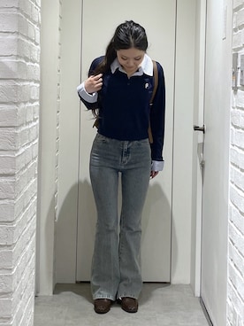 tomoemfmさん（レディース・156cm）の秋コーディネート