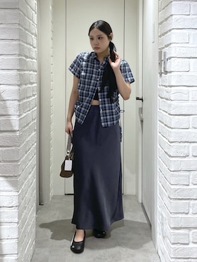 tomoemfmさん(レディース・156cm)の夏コーディネート