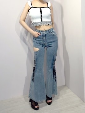 水城寧々_mizuki neneさん（レディース・165cm）の夏コーディネート