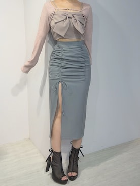 水城寧々_mizuki neneさん（レディース・165cm）の春コーディネート