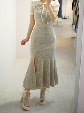 「EATME（イートミー）のアイテム」を使った、水城寧々_mizuki neneさん（レディース・165cm）の春コーディネート