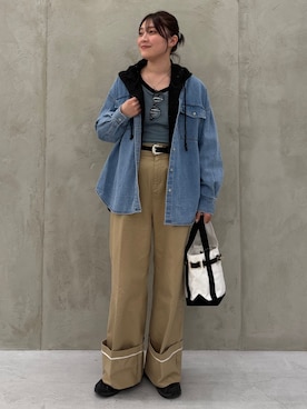 nachiさん(レディース・163cm)の春コーディネート