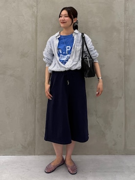 nachiさん（レディース・163cm）の夏コーディネート