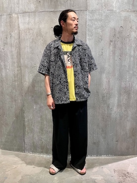 Iikawaさん（メンズ・174cm）の夏コーディネート