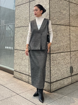 RUKAさん(レディース・160cm)の秋コーディネート