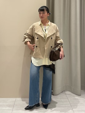 RUKAさん（レディース・160cm）の春コーディネート