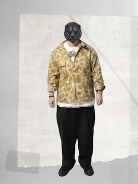 「WAIPER.inc（ワイパーインク）のアイテム」を使った、BEARZ APPAREL STAFFさん（メンズ・175cm）の春コーディネート