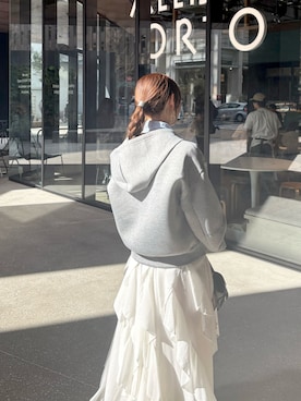 「archives（アルシーヴ）のアイテム」を使った、ゆきさん（レディース・155cm）の冬コーディネート