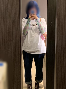 「FRP（エフアールピー）のアイテム」を使った、げってぃさん（レディース・152cm）の夏コーディネート