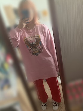 「FRP（エフアールピー）のアイテム」を使った、げってぃさん（レディース・152cm）の春コーディネート