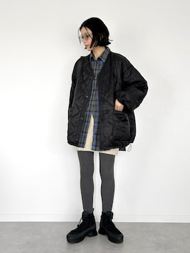 OKIRIさん（レディース・161cm）の冬コーディネート