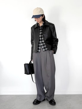 OKIRIさん（レディース・161cm）の冬コーディネート