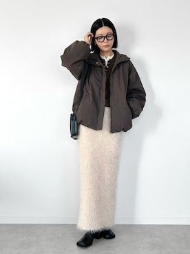 OKIRIさん（レディース・161cm）の冬コーディネート