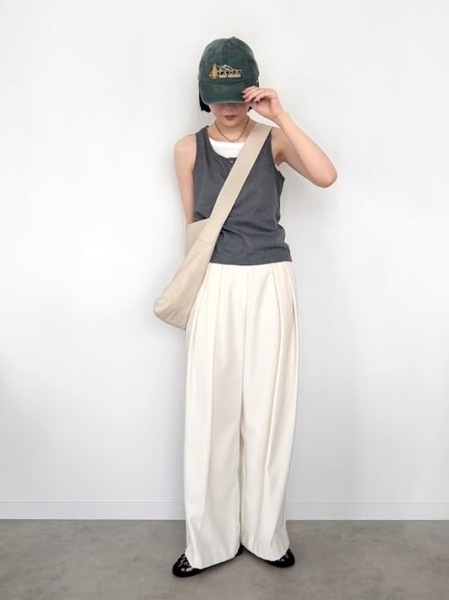 NOGLE タンクトップ ノースリーブ 「NOGLE/ノグル」レイヤード風