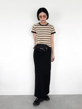 「ショート丈」｜OKIRIさん（レディース・161cm）の春コーディネート