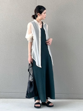 OKIRIさん(レディース・161cm)の夏コーディネート