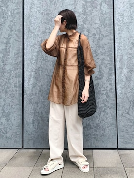 OKIRIさん（レディース・161cm）の夏コーディネート