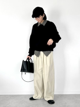 OKIRIさん（レディース・161cm）の冬コーディネート