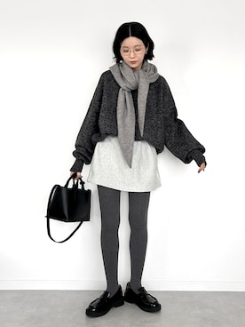 OKIRIさん（レディース・161cm）の冬コーディネート
