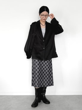 OKIRIさん（レディース・161cm）の秋コーディネート