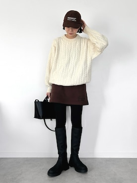 OKIRIさん（レディース・161cm）の冬コーディネート