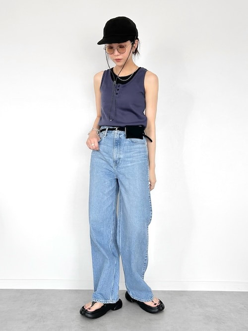 NOGLE タンクトップ ノースリーブ 「NOGLE/ノグル」レイヤード風