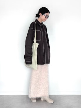 「SVEC（シュベック）のアイテム」を使った、OKIRIさん（レディース・161cm）の秋コーディネート