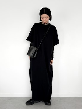 「アイテム（ワンピース/ドレス）」を使った、OKIRIさん（レディース・161cm）の春コーディネート