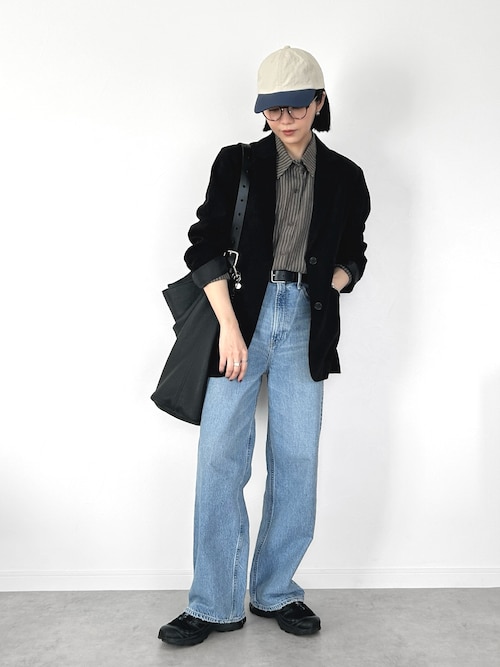 waist belt tailored jacket（ウエストベルトテーラードジャケット