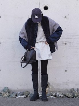 OKIRIさん(レディース・161cm)の冬コーディネート