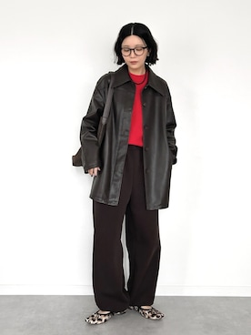 OKIRIさん(レディース・161cm)の冬コーディネート